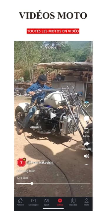 Les vidéos moto de la communauté